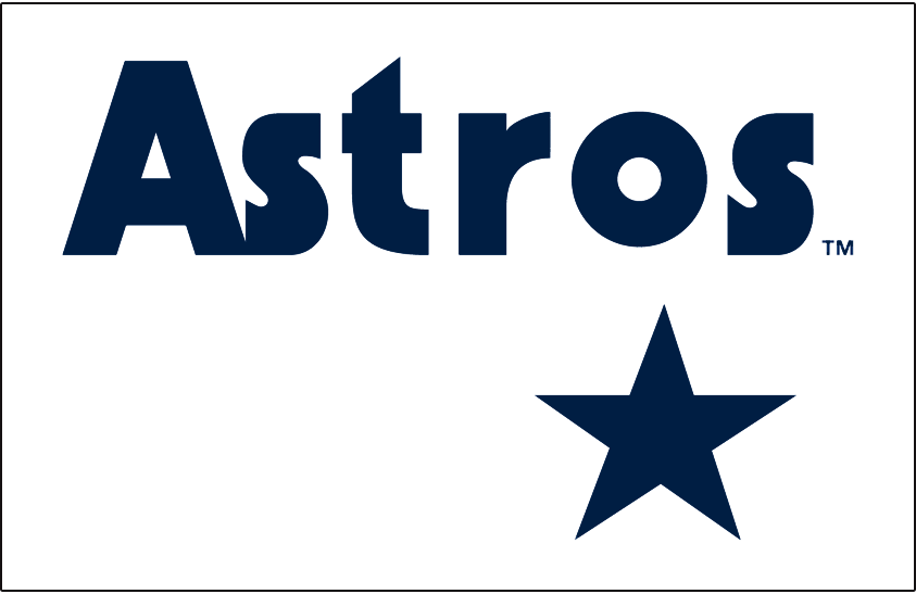 Houston Astros 1982-1993 Jersey Logo iron on heat transfer